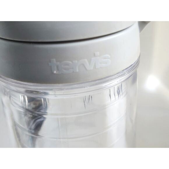 TERVIS TUMBLER-JACKSONVILLE JAGUARS-Clear-Snap Back Top-Holds 24 oz - Picture 13 of 14